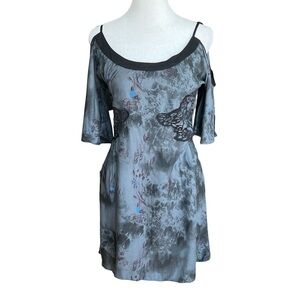 FREE PEOPLE Cold Shoulder Mini Dress